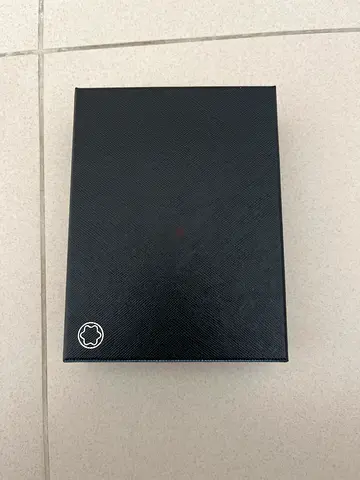 Montblanc branded box (original packaging) - leather 4810 Westside Wallet 6cc Black