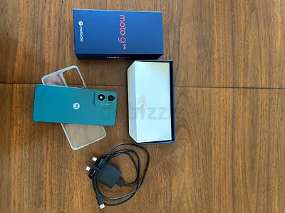 Motorola moto g04s 4/64 (with box, charger case) - mint condition - never used