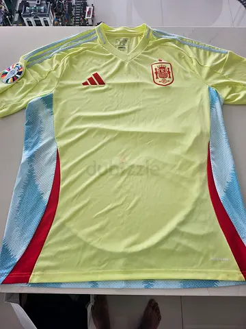 Spain national team goalkeeper jersey - light yellow, size M