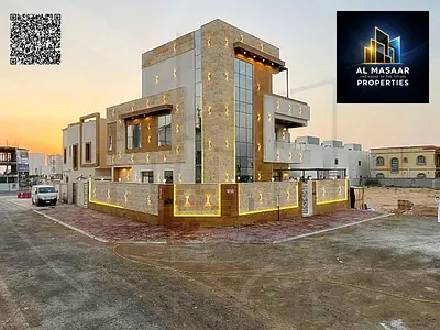 5 rooms, two floors and a roof with a swimming pool in a prestigious area at a good price, including electricity and water, directly from the owner, f