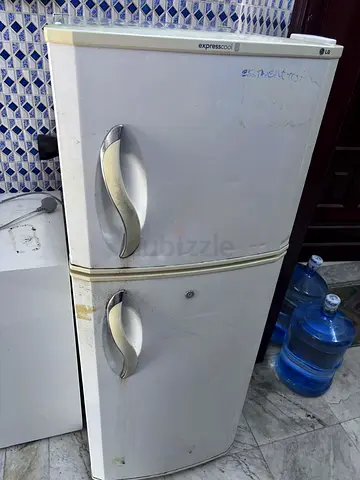 Used LG Double Door Refrigerator - Compact Top Freezer (White)