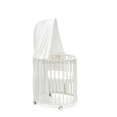 Stokke Mini Sleep with mattress, drape rod and fitted sheets