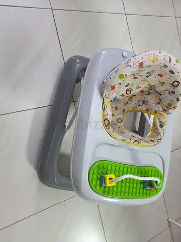 Baby walker with toy tray - used, good condition