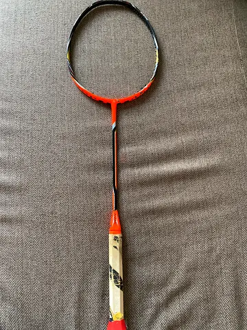 Used Ashaway phantom x fire Badminton Racket - Head Heavy, Good Condition
