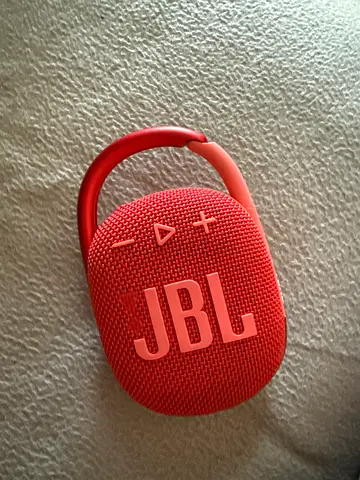 JBL Clip 4 Portable Bluetooth Speaker - Coral (Used)