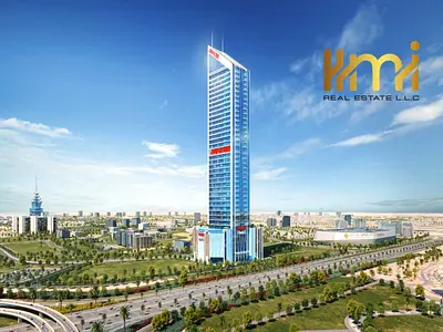 Skyline View 1BR | Furnished Apartment | Oasiz 2 by Danube