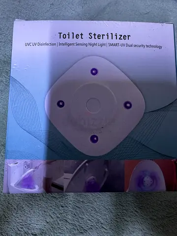 Toilet Sterilizer with UVC UV Disinfection and Night Light