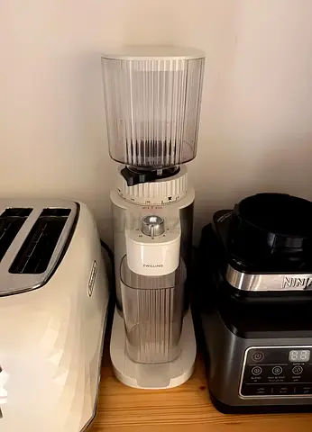 Zwilling Electric Coffee Grinder - White, Good Condition