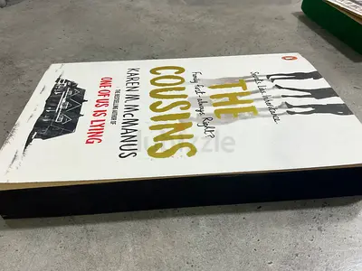 Special edition no longer available sprayer edges murder mystery/thriller “THE COUSINS”