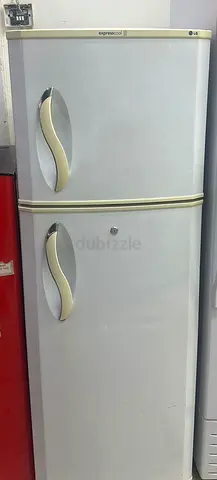 LG double-door refrigerator - good working condition