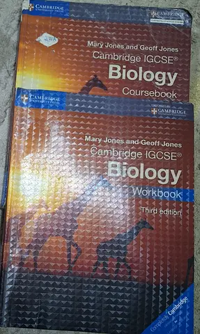 Cambridge IGCSE Biology Coursebook  Workbook- Pair, Grade 9 Year 10