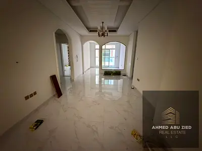 A fantastic opportunity for an annual lease: the largest and most beautiful 2-bedroom + living room apartment in Al Muwaihat 3, located on Mohammed Bi