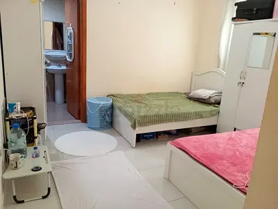 Furnished Master Bed Room available near Mall and f Emirates for Ladies or Couple
