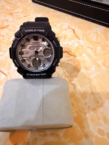 Casio digital world time watch