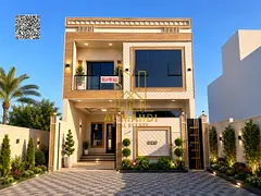 Townhouse for sale, price includes registration fees, modern design, prime location with a rooftop t