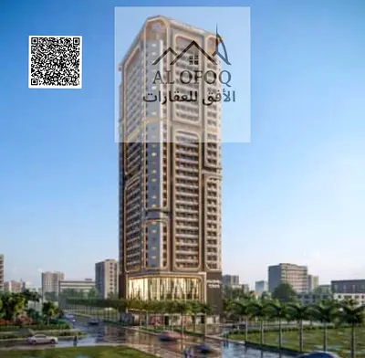 إستديو بخصم 25% من المطور || مسبح|| جيم || تملك حر || نظام المنزل الذكي ||أجهزة ألمانية || تكييف ياباني || تمديدات صحية ألمانية | خزائن مطبخ إيطالية