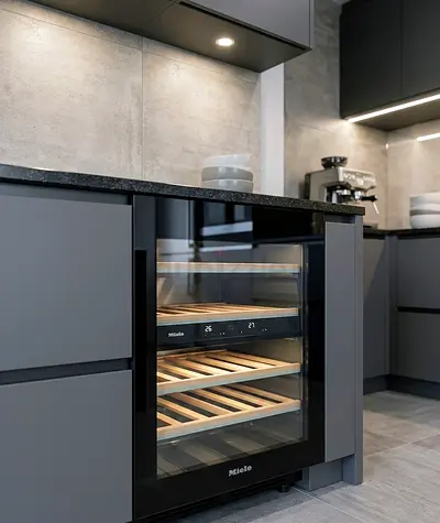 Miele KWT 6321 Built-In Dual Temperature Wine Fridge – Premium German Engineering