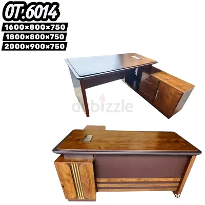 Brand new L shape wooden Office table For manager Availablr