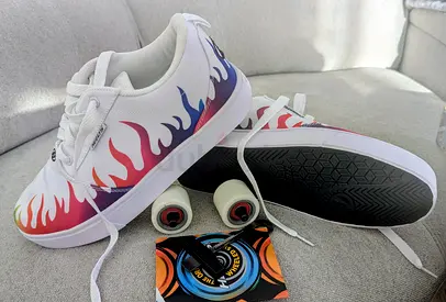 Heelys( shoes with wheels)