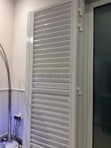 Aluminum door for balcony