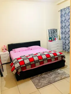 Furnished Family Room with attached washroom Available for 1 month, in Karama