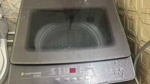 Top-load Northway Washing Machine - Good Working Condition. 1 year old. Start button is not working.