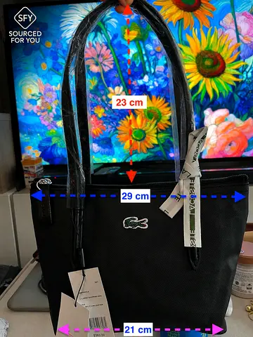 Small Lacoste Concept Tote Bag – New with Tags