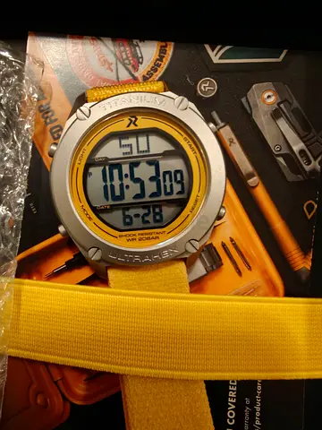 RZE UTD-8000 Digital Titanium Watch