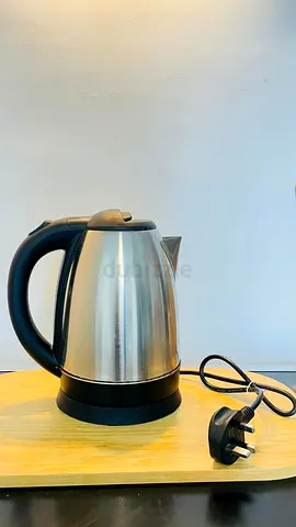 Electric Stainless Steel Kettle - 1.7L, Good Working Condition