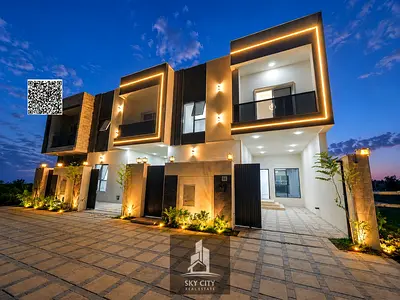 Two floors, 3 bedrooms with a roof terrace, prime location, registration fees included