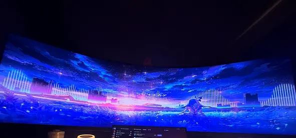 SAMSUNG Odyssey Neo 49in Curved, 240Hz Ultra Wide DQHD Gaming Monitor with Quantum Mini LED, 1000R C