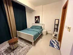Full Furnished Master Bedroom Available Ready to move Near to Insurance Metro Station Al Barsha