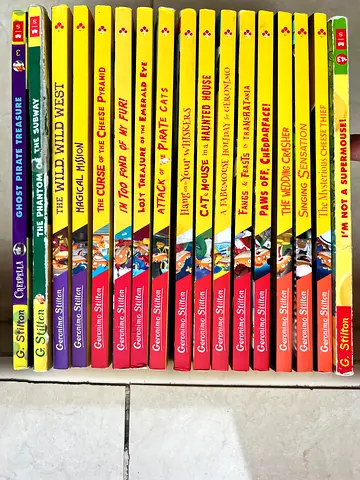 Collection of Geronimo Stilton children’s books - 17 titles, good condition