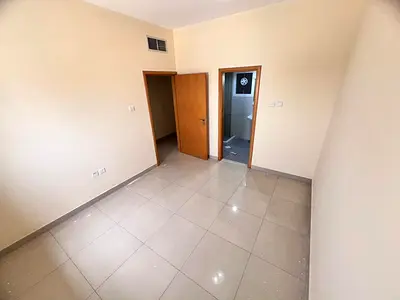 Balcony with open view, master bedroom, and separate living room. Building with excellent finishes