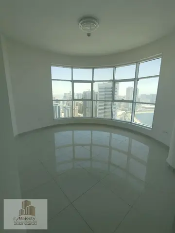 For rent: a 3-bedroom apartment in the Emirate of Sharjah, Al Khan area A view of Khan Lake and the
