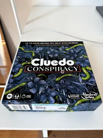 Cluedo Conspiracy Secret Role Board Game