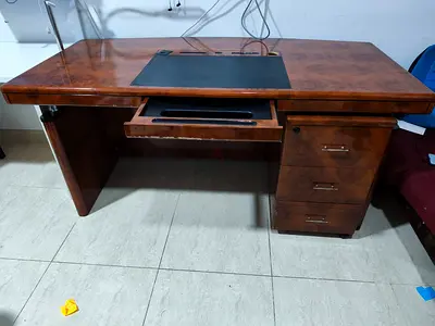 Office table with drawers
