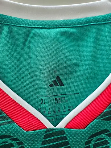 Adidas Mexico green sports jersey t-shirt size XL