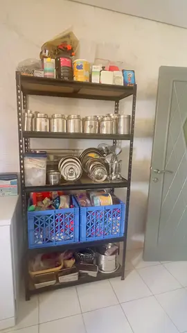 Sturdy 5-Tier Metal Storage heavy duty Shelf - Ideal for Kitchen or Garage