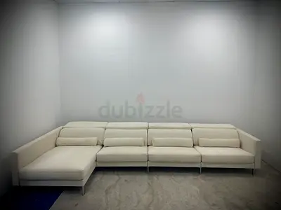 Still brand new Italy brand lshape sofa