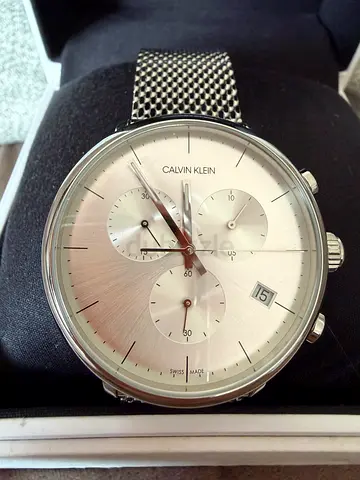 Calvin Klein Swiss Made Chronograph Watch | Brand New | Original Box