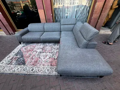 Natuzzi premium L shape sofa