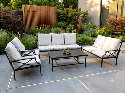 Urgent Selling for outdoor sofa set is great condition 3+2+1+1 and center table