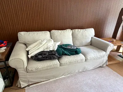 Ikea ektorp 3 seater sofa comes with 4 colors of covers