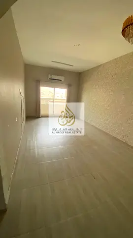 غرفتين وصاله 3 حمام مع بلكونه وخزائن غرف ماستر مساحه كبيره صاله شبه منفصله