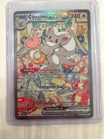 Cinccino ex pokemon tcg