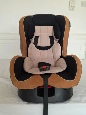 Used Convertible Infant/Toddler Car Seat - Beige  Brown, Good Condition