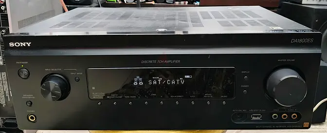 Sony 7.2 channel amplifier with built in Bluetooth STR-DA1800ES
