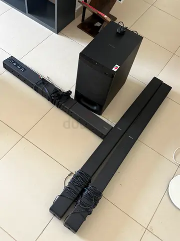 Sony HT-S700RF 5.1 Home Theatre System 1000W Power Output Soundbar + Subwoofer + Rear Tall Speakers