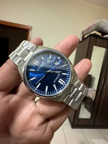 Citizen Gents Mechanical Tsuyosa Automatic Watch - Blue Dial, Stainless Steel